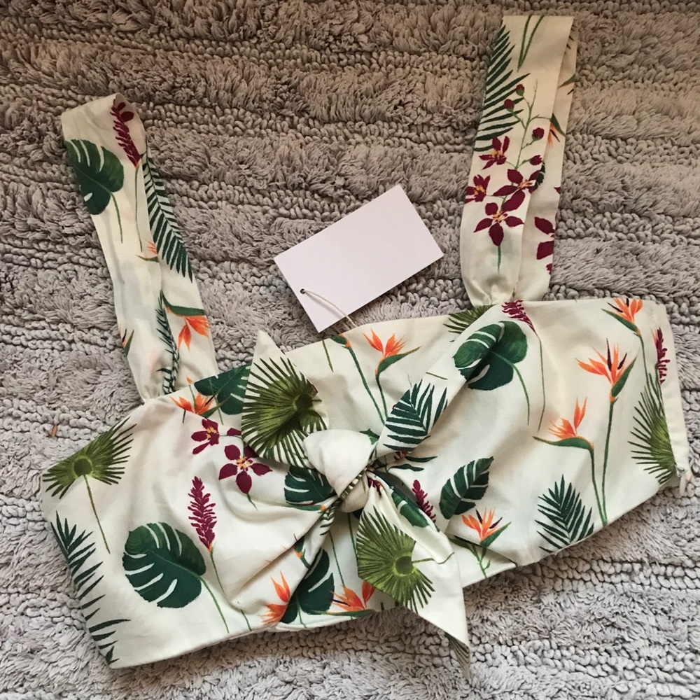 🌴 ZARA - Tropical Bandeau